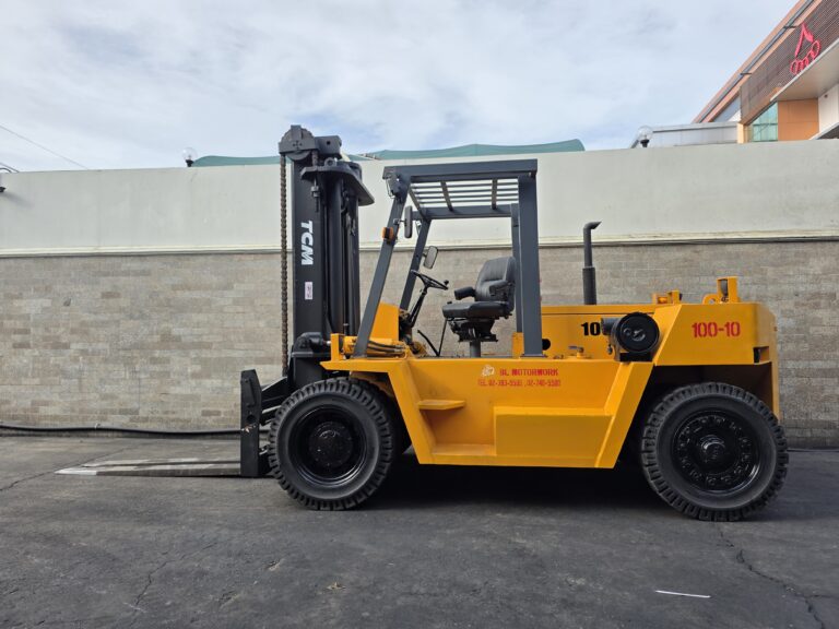 รถโฟล์คลิฟท์ TCM 10 ตัน มือสอง เสา 3 เมตร1