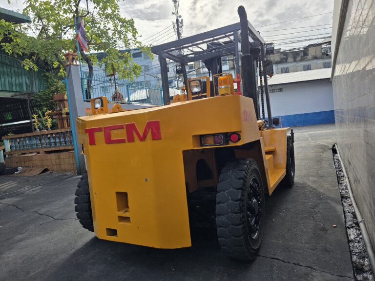 รถโฟล์คลิฟท์ TCM 10 ตัน มือสอง เสา 3 เมตร3