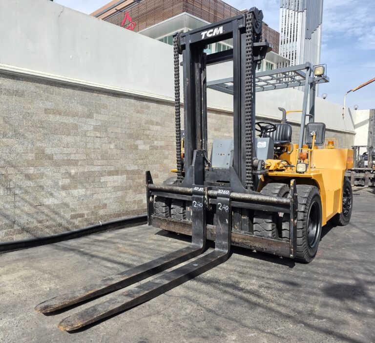 รถโฟล์คลิฟท์ TCM 12 ตัน มือสอง เสา 3 เมตร3
